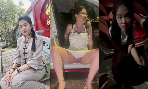 Đưa em đi dạo ở công viên bắt em cởi quần lót phô dâm rồi bú cu public – Viet69