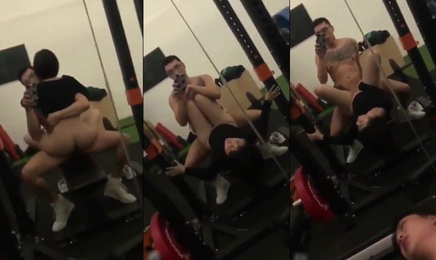 Anh PT chịch em gái gymer ngay tại phòng tập